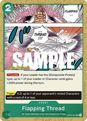 Flapping Thread - OP04-037 - Uncommon - Kingdoms of Intrigue Pre-Release Cards