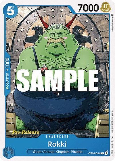 Rokki - OP04-054 - Common - Kingdoms of Intrigue Pre-Release Cards