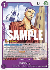 Iceburg - OP04-059 - Uncommon - Kingdoms of Intrigue Pre-Release Cards