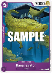 Bananagator - OP04-062 - Common - Kingdoms of Intrigue Pre-Release Cards