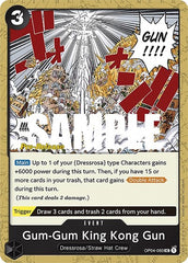 Gum-Gum King Kong Gun - OP04-093 - Uncommon - Kingdoms of Intrigue Pre-Release Cards