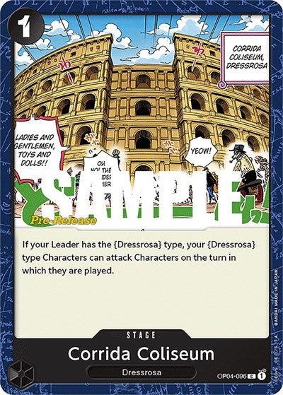 Corrida Coliseum - OP04-096 - Common - Kingdoms of Intrigue Pre-Release Cards