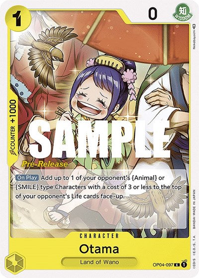 Otama - OP04-097 - Common - Kingdoms of Intrigue Pre-Release Cards