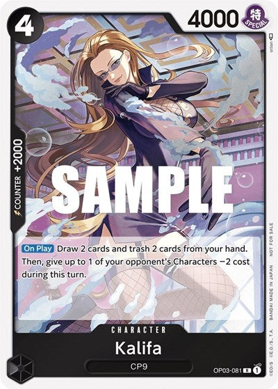 Kalifa (Dash Pack) - OP03-081 - Rare - Kingdoms of Intrigue