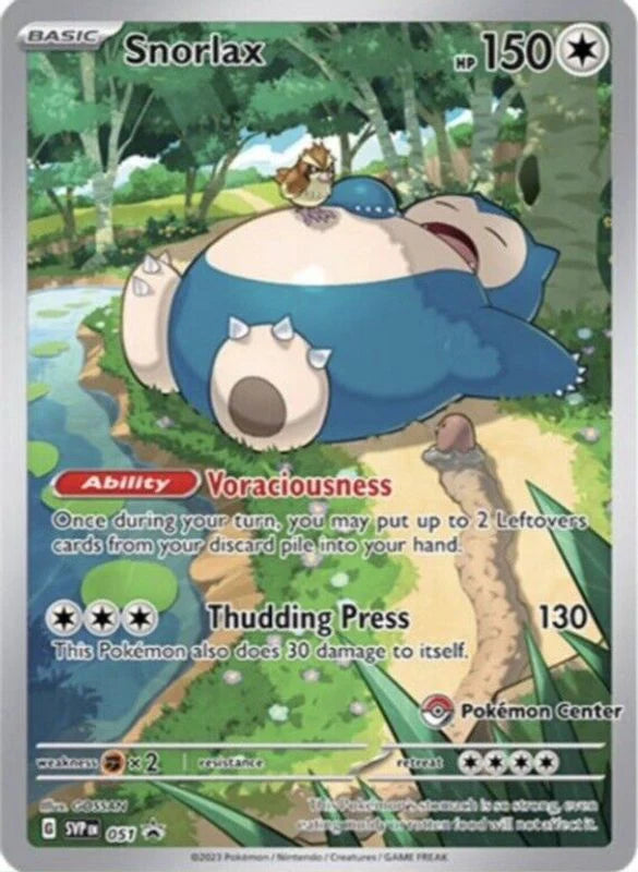 Snorlax - (Pokemon Center Exclusive) - 051 - Promo