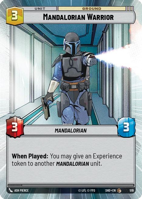 Mandalorian Warrior - SHD - 519 - Common - Hyperspace