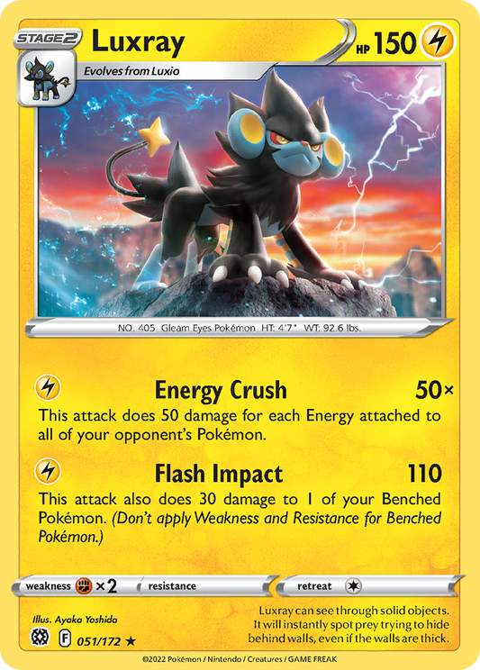 Luxray - 051/172 - Brilliant Stars