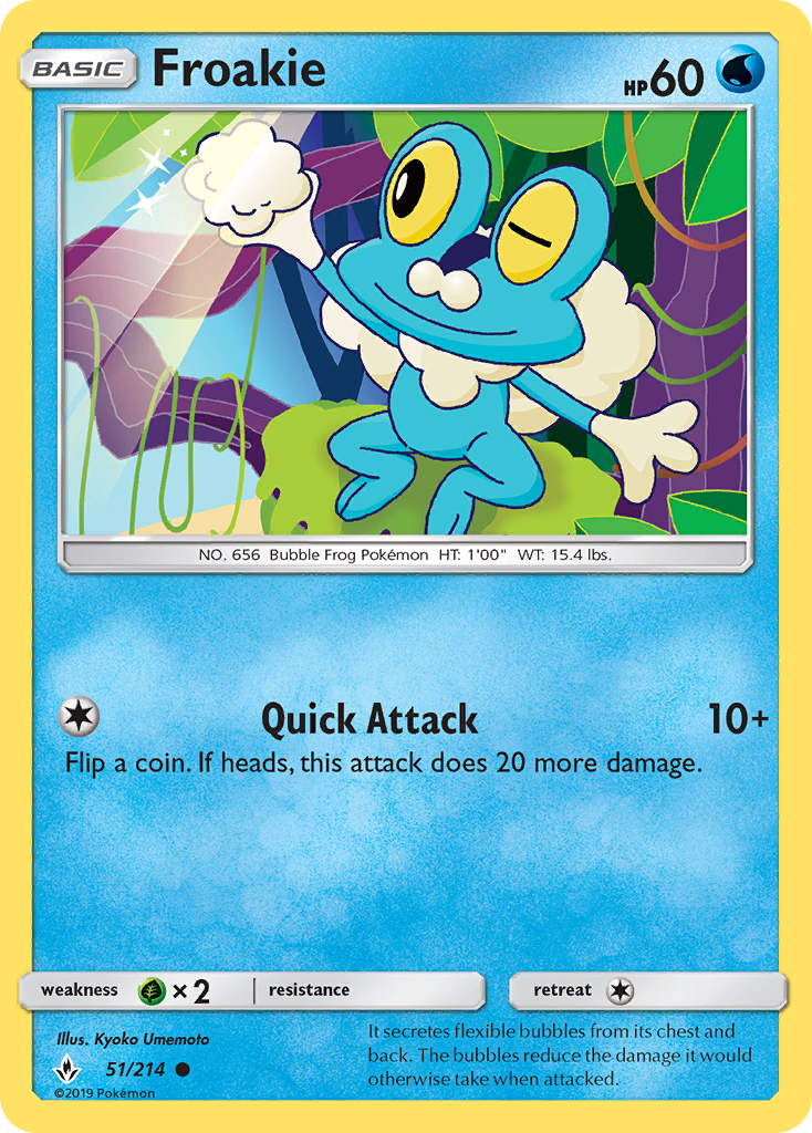 Froakie - 051/214 - Unbroken Bonds