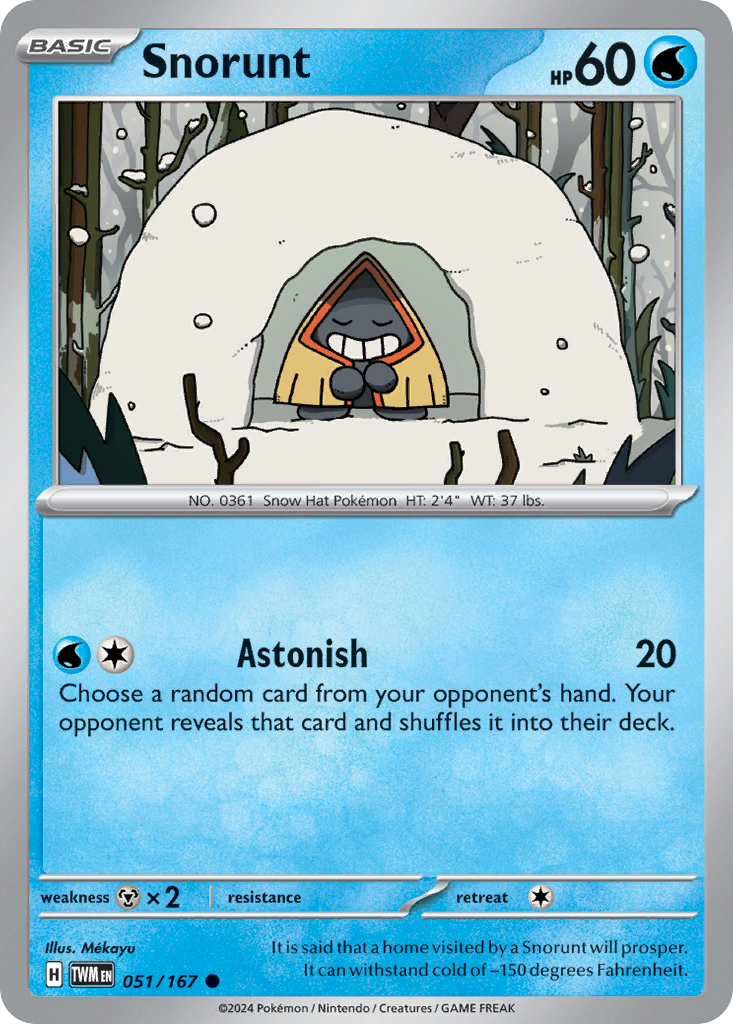 Snorunt - 051/167 - Twilight Masquerade