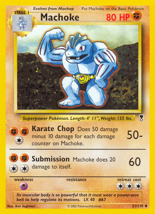 Machoke - 051/110 - Legendary Collection