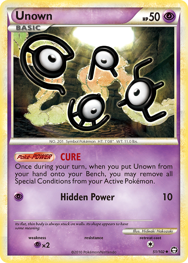 Unown - 051/102 - HS—Triumphant