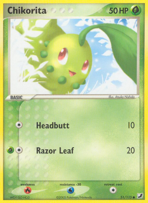 Chikorita - 051/115 - Unseen Forces