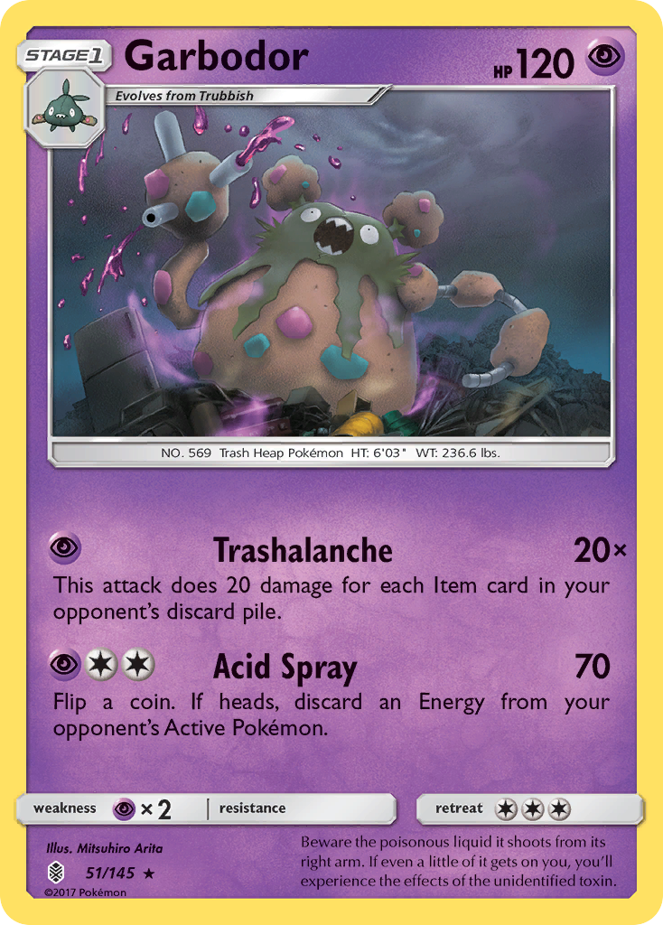 Garbodor - 051/145 - Guardians Rising