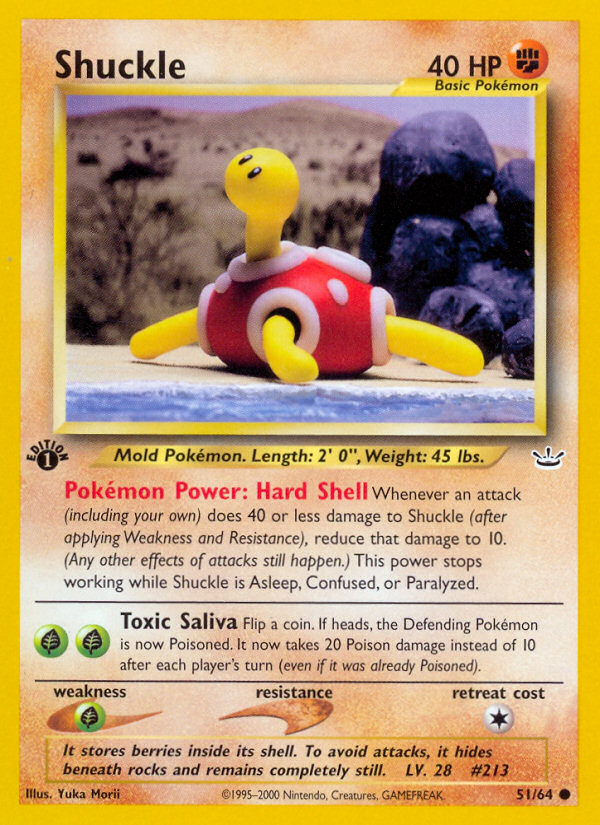 Shuckle - 51/64 - Neo Revelation