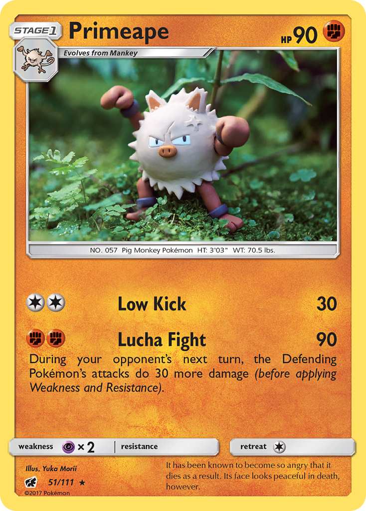 Primeape - 051/111 - Crimson Invasion