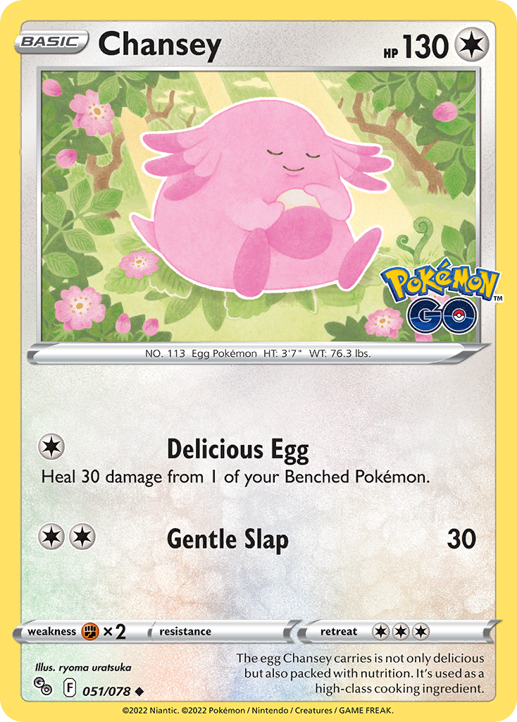 Chansey - 51/78 - Pokémon GO