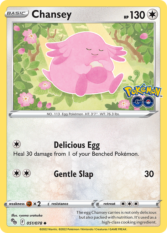 Chansey - 51/78 - Pokémon GO