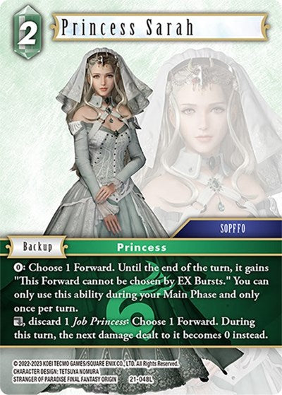 Princess Sarah - 21-048L - Legend - Beyond Destiny