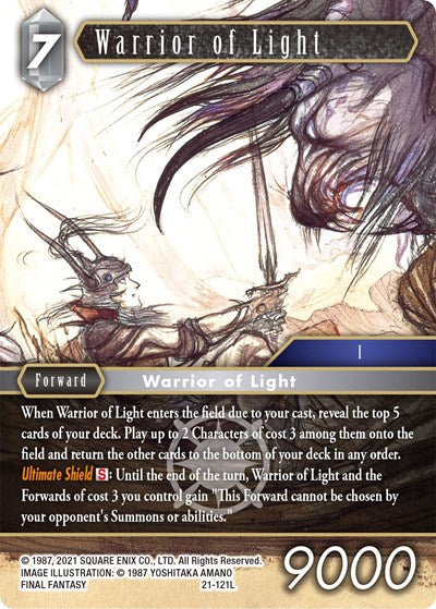 Warrior of Light - 21-121L - Legend - Beyond Destiny