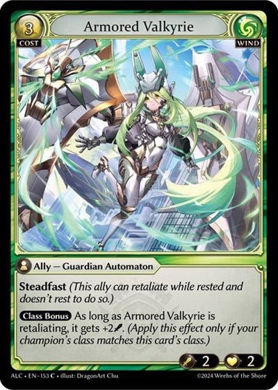 Armored Valkyrie - 153 - Common - Alchemical Revolution
