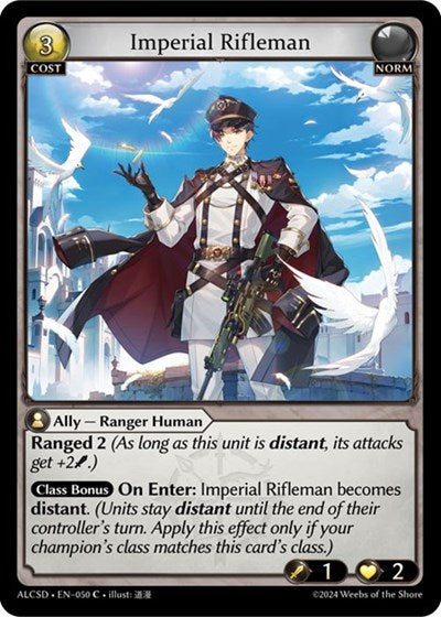Imperial Rifleman - 050 - Common - Alchemical Revolution Starter Decks