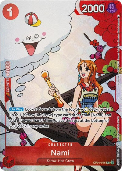 Nami - OP01-016 - Rare (Gift Collection 2023) - One Piece Promotion Cards
