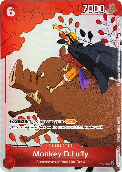 Monkey.D.Luffy - P-001 - Promo (Gift Collection 2023) - One Piece Promotion Cards