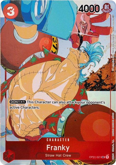 Franky - OP01-021 - Uncommon (Gift Collection 2023) - One Piece Promotion Cards