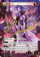 Crimson Tear (CSR) (ALC1E) - 099 - Collector Super Rare - Alchemical Revolution