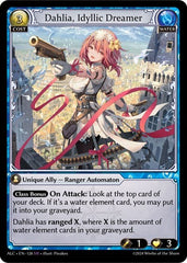 Dahlia, Idyllic Dreamer - 128 - Super Rare - Alchemical Revolution
