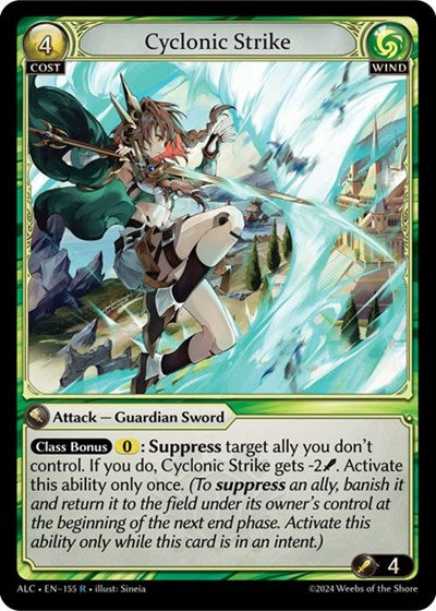 Cyclonic Strike - 155 - Rare - Alchemical Revolution