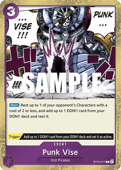 Punk Vise - ST10-017 - Common - ST-10: Ultra Deck The Three Captains
