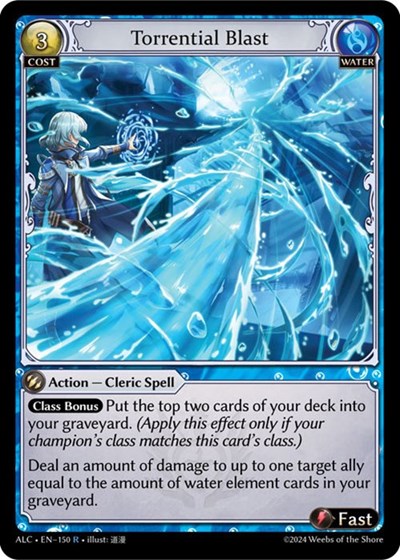 Torrential Blast - 150 - Rare - Alchemical Revolution