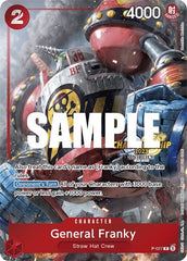 General Franky (CS 2023 Event Pack) - P-027 - Promo - One Piece Promotion Cards