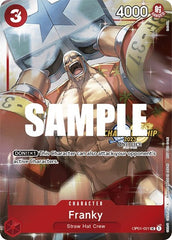Franky (CS 2023 Celebration Pack) - OP01-021 - Uncommon - One Piece Promotion Cards