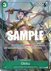 Okiku (CS 2023 Celebration Pack) - OP01-035 - Rare - One Piece Promotion Cards
