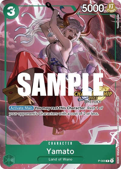 Yamato (CS 2023 Celebration Pack) - P-008 - Promo - One Piece Promotion Cards