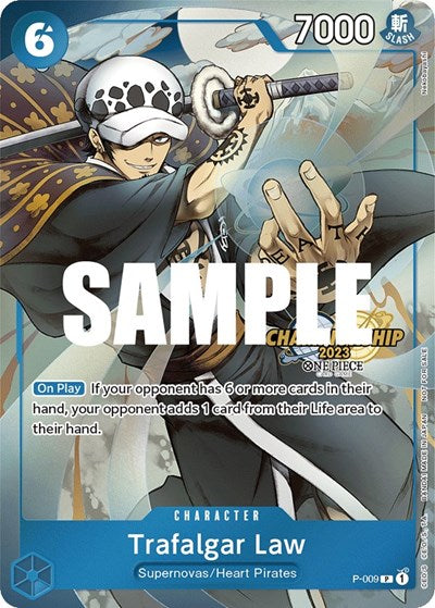 Trafalgar Law (CS 2023 Celebration Pack) - P-009 - Promo - One Piece Promotion Cards