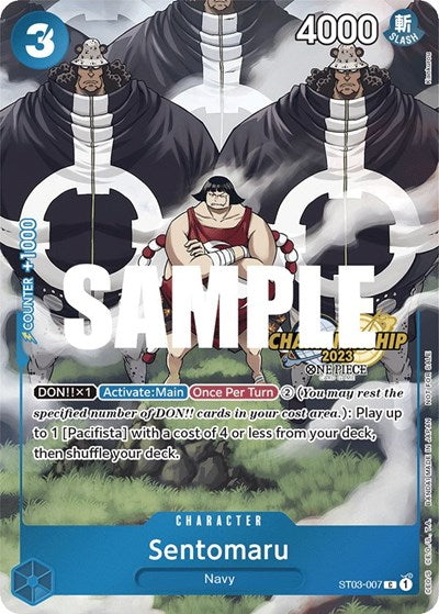 Sentomaru (CS 2023 Celebration Pack) - ST03-007 - Common - One Piece Promotion Cards