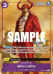 Who's.Who (CS 2023 Celebration Pack) - ST04-010 - Common - One Piece Promotion Cards