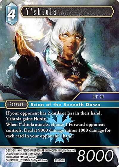 Y'shtola - 21-036H - Hero - Beyond Destiny