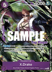 X.Drake (CS 2023 Top Players Pack) - OP01-114 - Rare - One Piece Promotion Cards