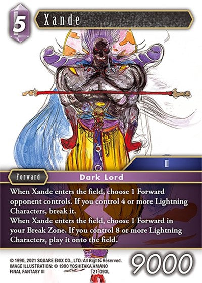 Xande - 21-093L - Legend - Beyond Destiny
