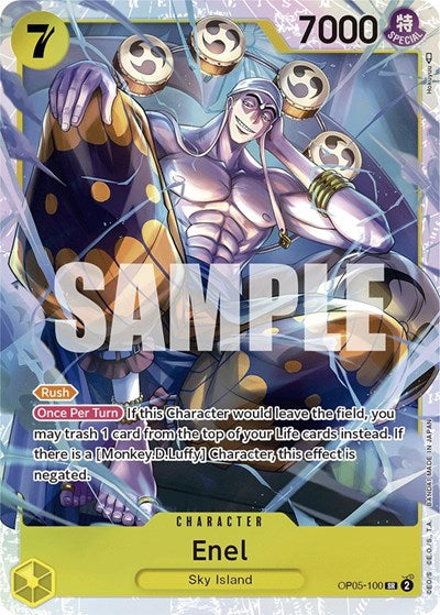 Enel - OP05-100 - Super Rare - Awakening of the New Era