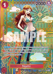 Nami - OP01-016 - Rare (Special Alternate Art) - Awakening of the New Era