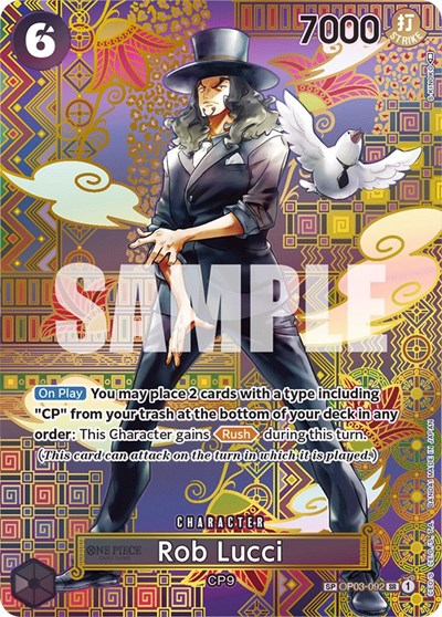 Rob Lucci - OP03-092 - Super Rare (Special Alternate Art) - Awakening of the New Era