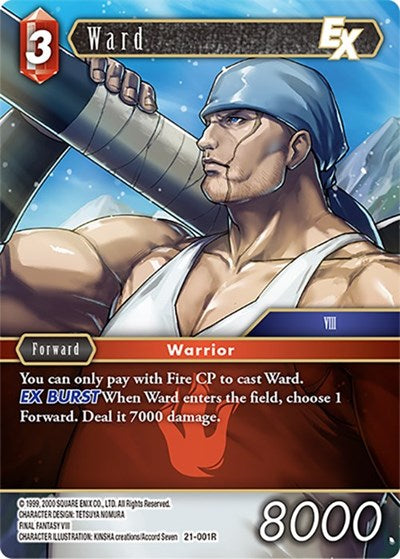 Ward EX - 21-001R - Rare - Beyond Destiny