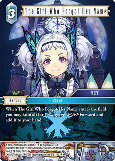 The Girl Who Forgot Her Name - 21-033R - Rare - Beyond Destiny