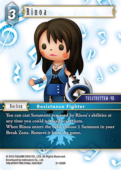 Rinoa - 21-038R - Rare - Beyond Destiny