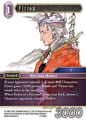Firion - 099H - 21-099H - Hero - Beyond Destiny